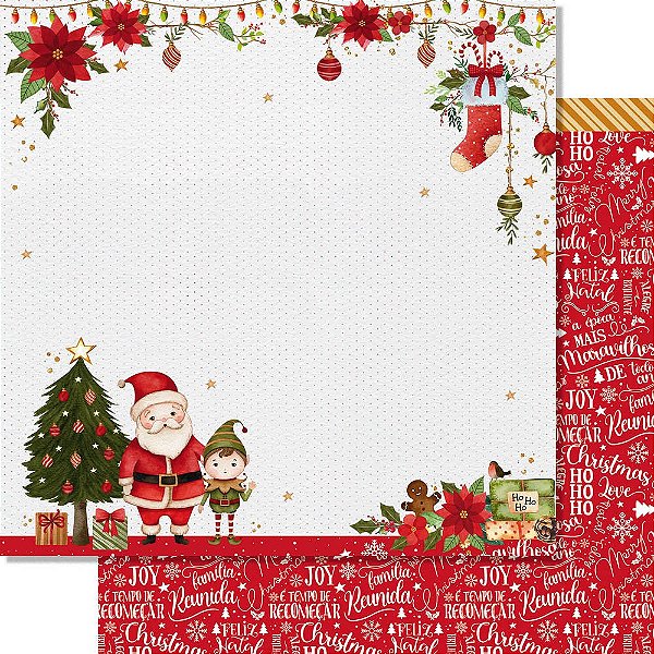 Scrapbook Dupla Face Natal SND-150 - Litoarte