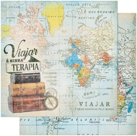 Scrapbook Dupla Face SD-840- Litoarte