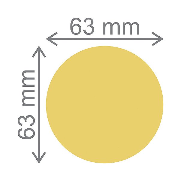 Furador Artesanal Gigante Plus Circulo 2.5" - Exclusivo para Papel - 63mm x 63mm