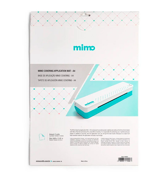 Base de Aplicação de Foil Mimo Covering A4 - 03 Unidades
