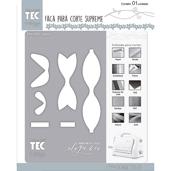 Faca Para Corte Supreme - Laço - Toke e Crie