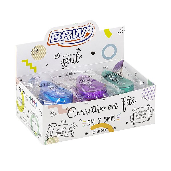 Corretivo Em Fita Soul- BRW
