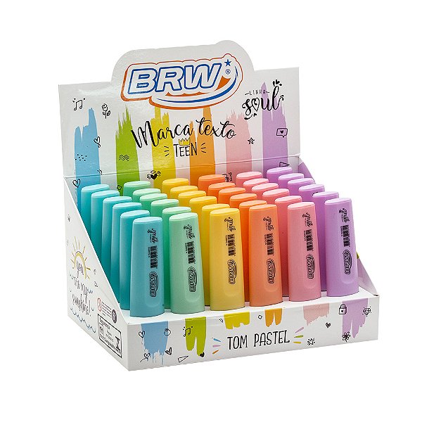 Marca Texto Tom Pastel Teen- BRW