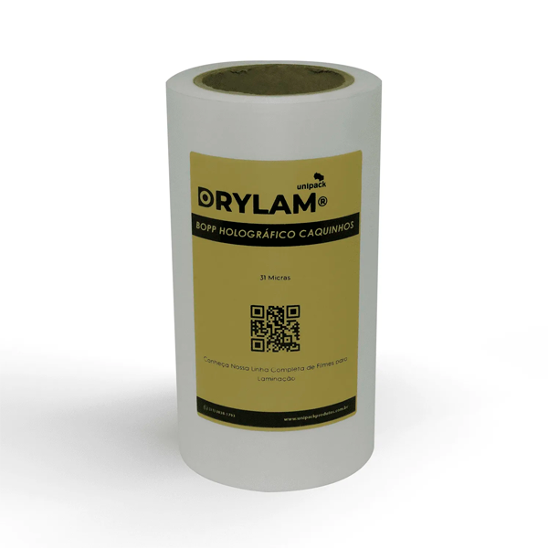 Bopp Holográfico Caquinhos - Drylam