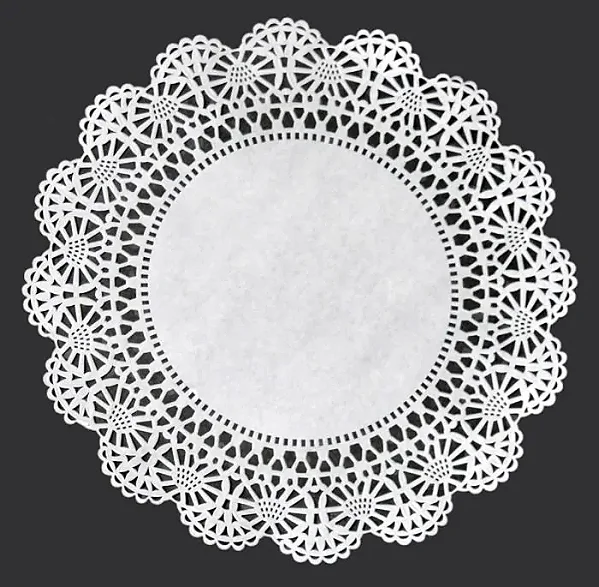 Papel Rendado Doily 25cm- Arte Fácil
