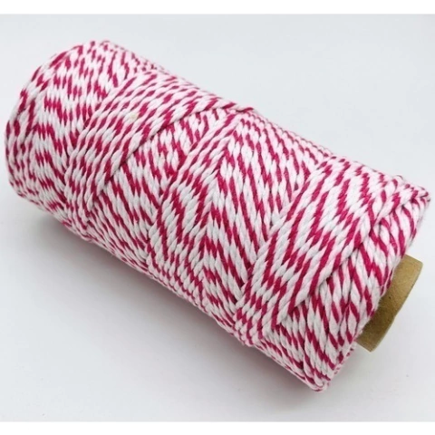 Cordão Bicolor ArtLille- Rosa- 100m- Unidade