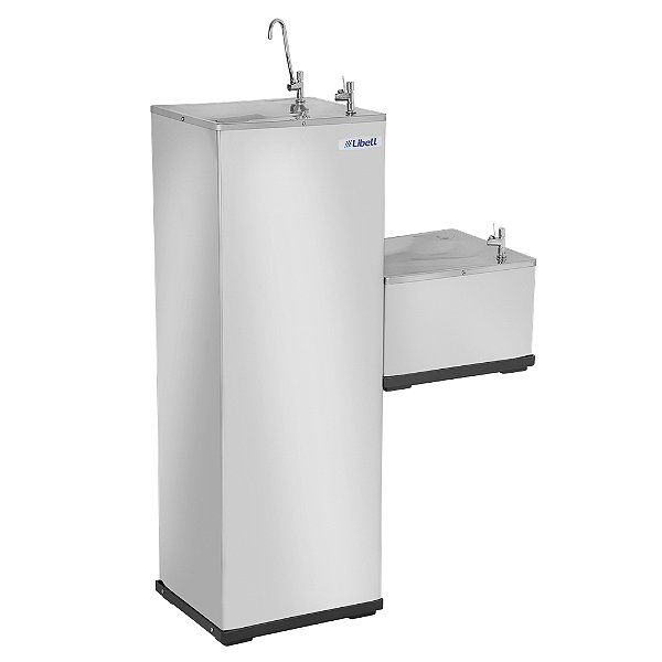 BEBEDOURO DE ÁGUA CONJUGADO LIBELL PRESS SIDE INOX 127V