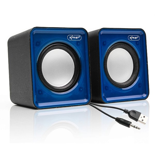 Caixa De Som P2/USB 6W Knup KP-609