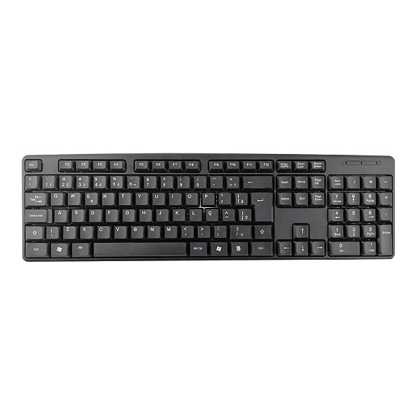 TECLADO USB BRAZILPC BPC-8236 107 TECLAS 1,3M