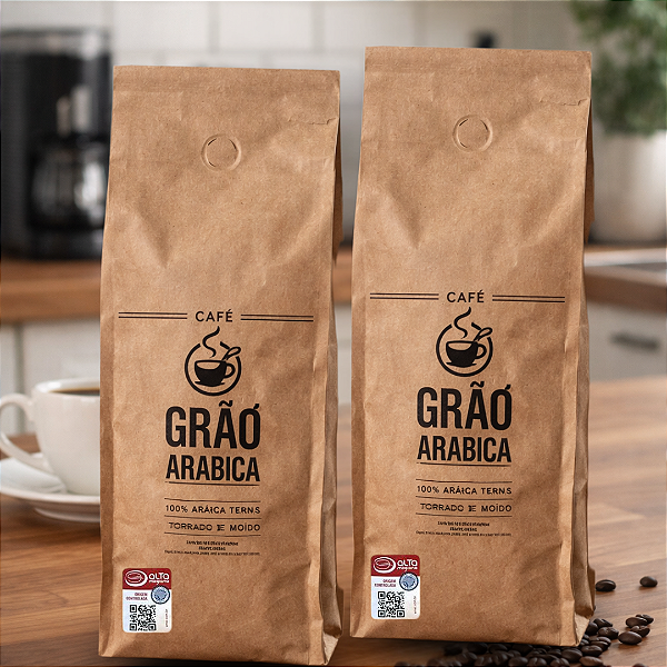 Grãos Torrados 1kg - Econômica