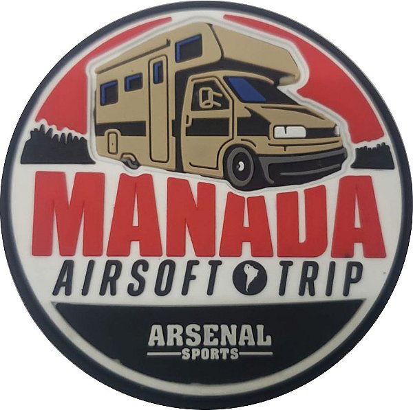 Manada na Estrada Airsoft Trip Patches