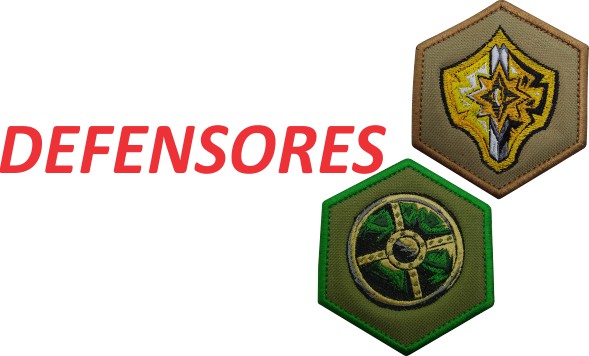 Kit 2 Pçs  Defensores-Operação o conflito MilsimBr Oficial