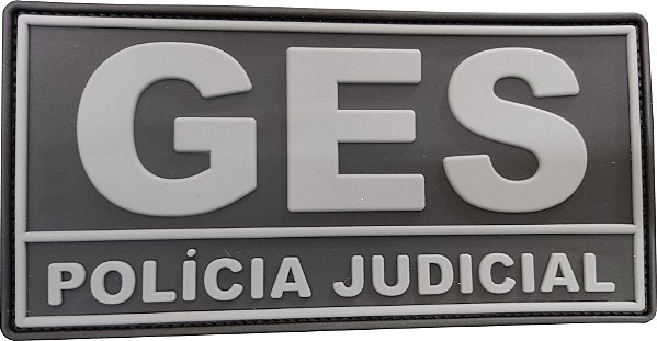 Tarja Emborrachado Ges Policia Judicial Costas 18x10 cm