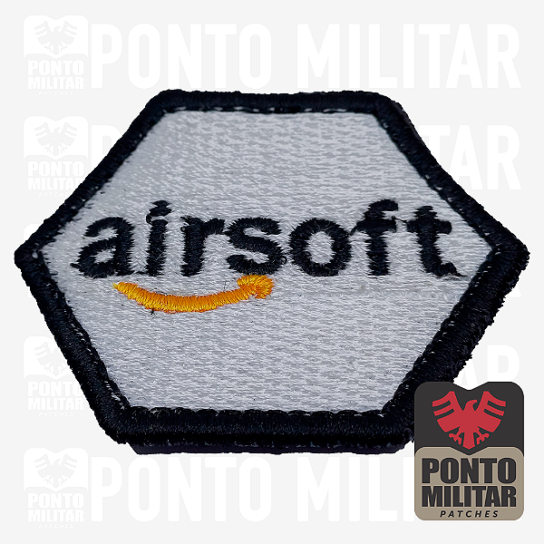 Airsoft - Amazom Emblema Patch Bordado 5.5cm