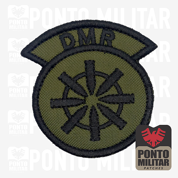 Classe DMR Emblema Patch Bordado - Ponto Militar