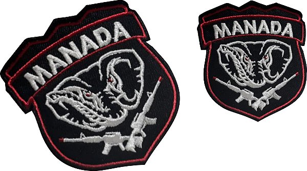 Patch Manada Bordado Oficial