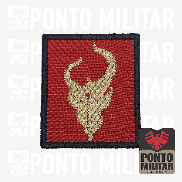 Escudo DEVGRU Emblema Seal Team Patch Bordado C/Velcro - Ponto Militar