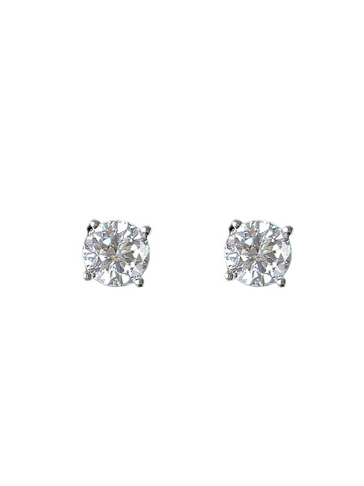 Brinco Moissanite Prata925 8mm