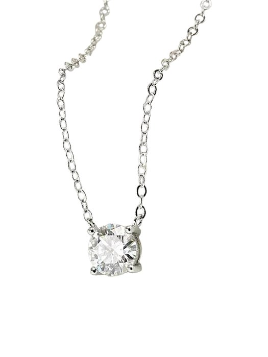 Colar Moissanite Prata925 8mm