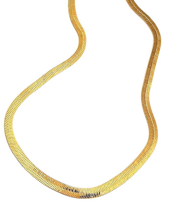 Colar Corrente Lisa Chapada