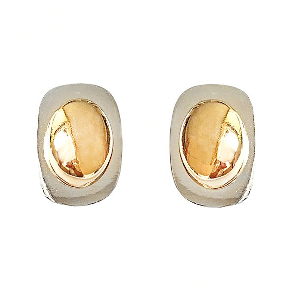 Brinco Oval Quadrado Organic