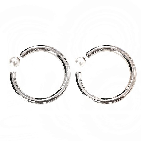 Brinco Argola G Rodio