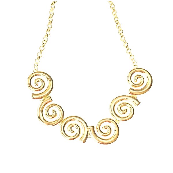 Colar Spiral Gold