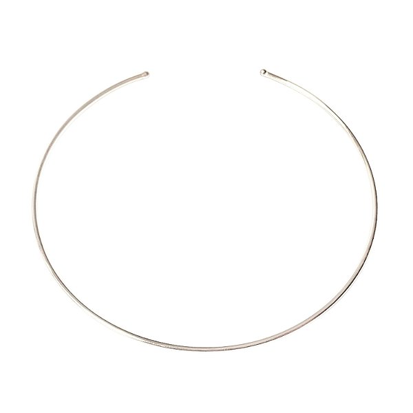 Colar Aro Liso Rodio