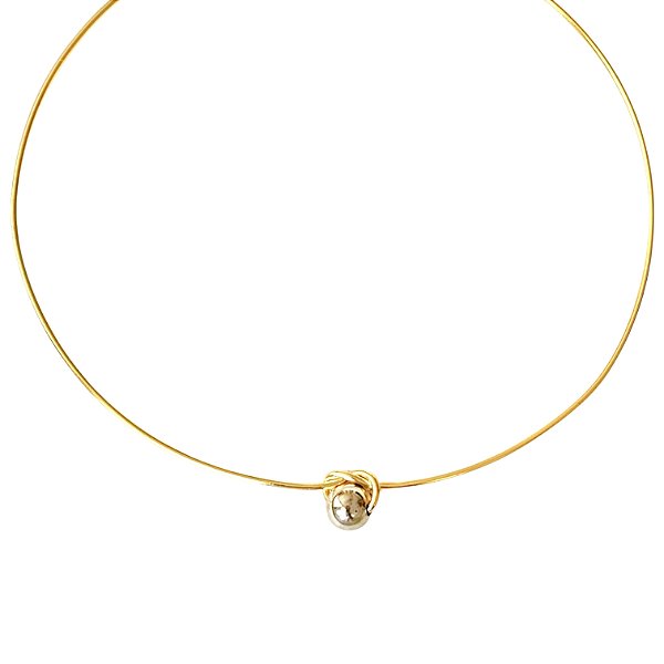 Colar Aro Nó Ball Mix