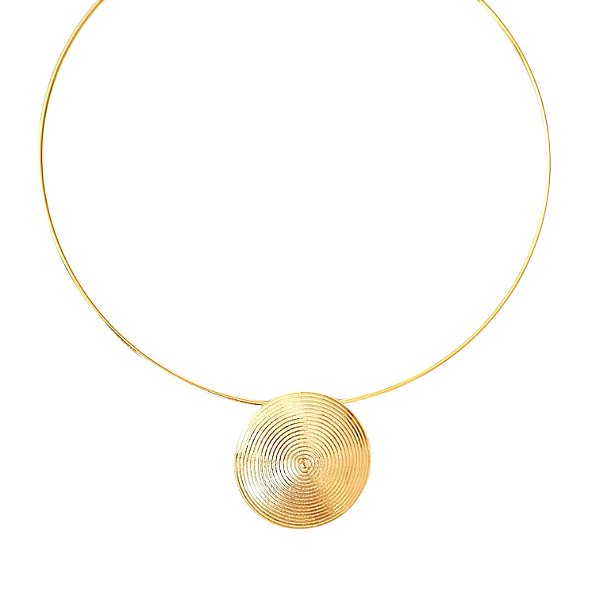 Colar Aro Cone Texturas