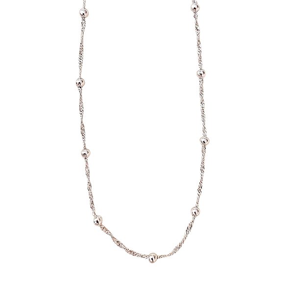 Colar Bolinhas Cute Rodio