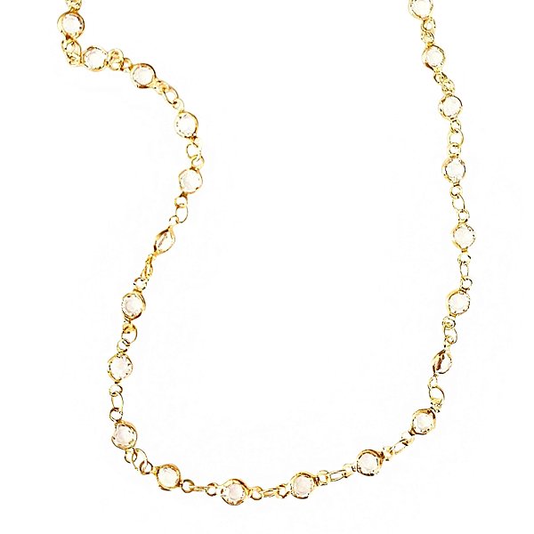 Colar Curto Tiffy Riviera Gold