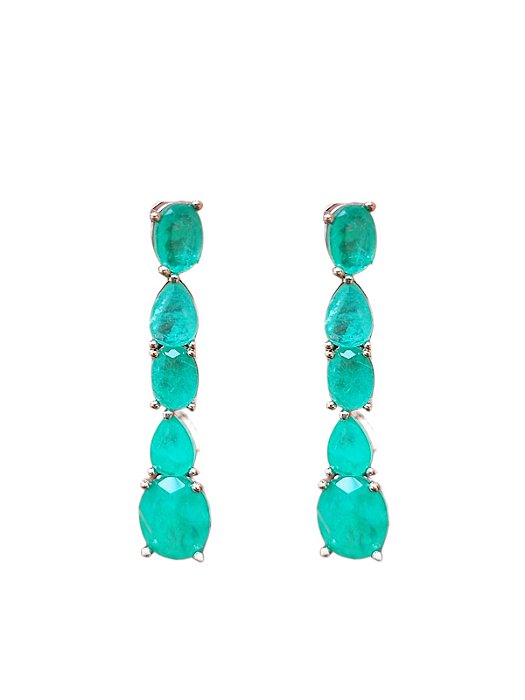 Brinco Cascata Turmalina Paraiba