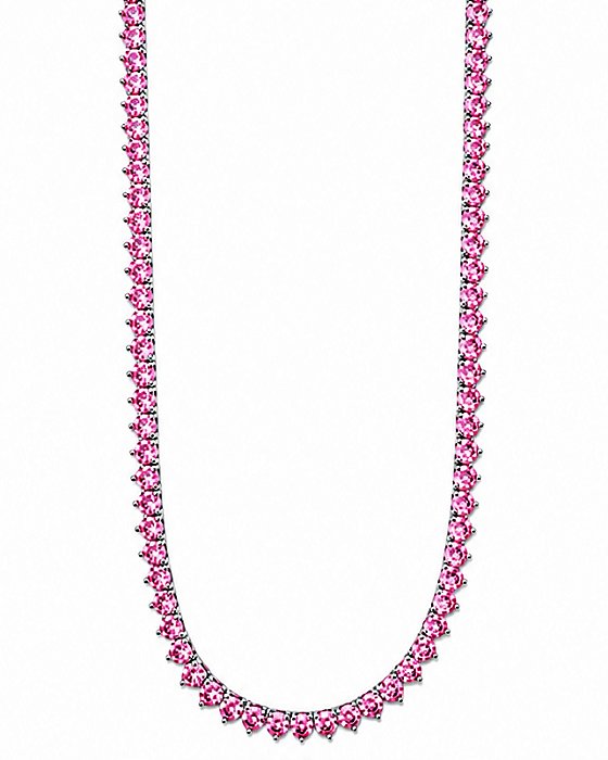 Colar Riviera 3garras Kunzita Pink