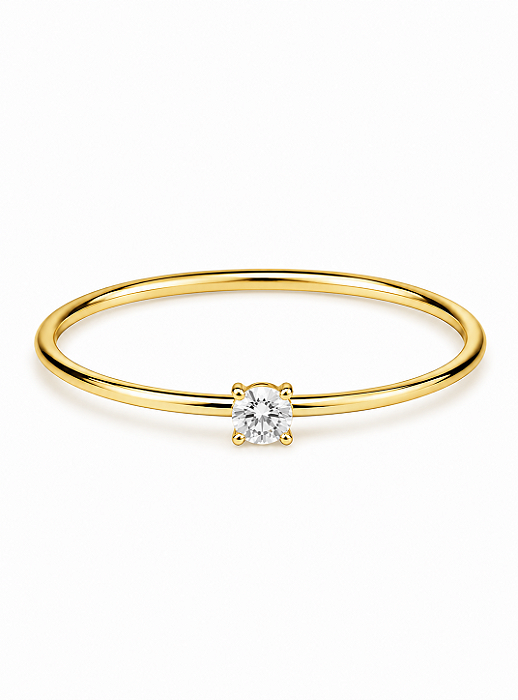 Pulseira Bracelete Tiffy Diamond Classic Gold