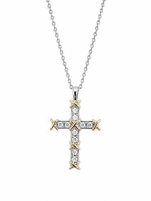 Colar Crucifixo Tiffy