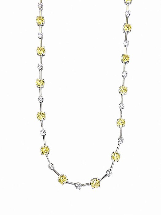 Colar Yellow Fancy Fio Faca