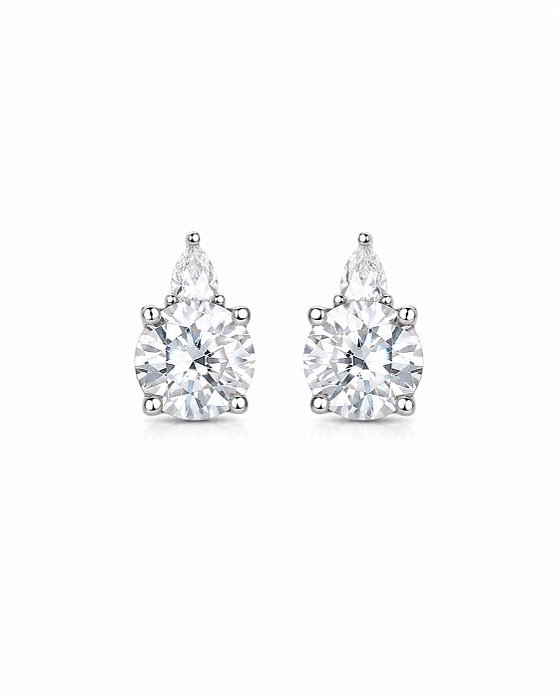 Brinco Moissanite Ball Prata925