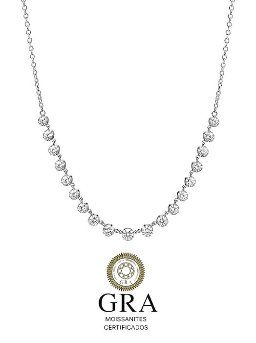 Colar Moissanite Shine
