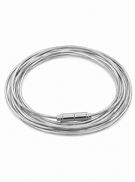 Pulseira corda de violão Rodio Branco Classic