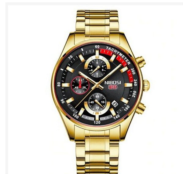 Relógio Masculino Nibosi Modelo 2375 Original de Luxo