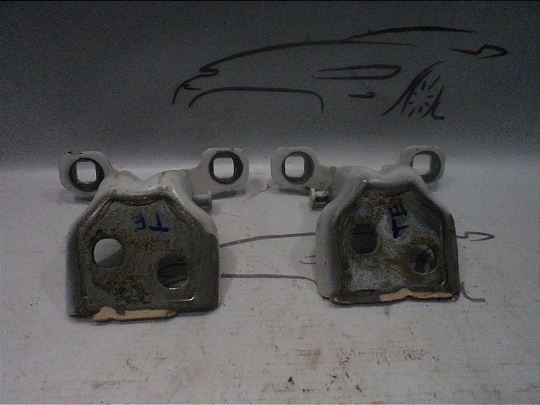 Par Dobradiça De Porta Traseira Esquerda Sandero 14/15