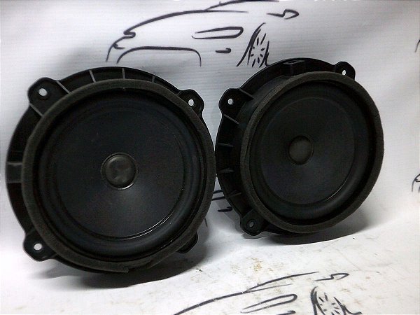 Par De Alto Falante Traseiro Hyundai Ix35 17 18 19