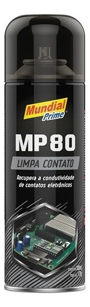Limpa Contato Elétrico Spray 300ml Mundial Prime Uso Geral