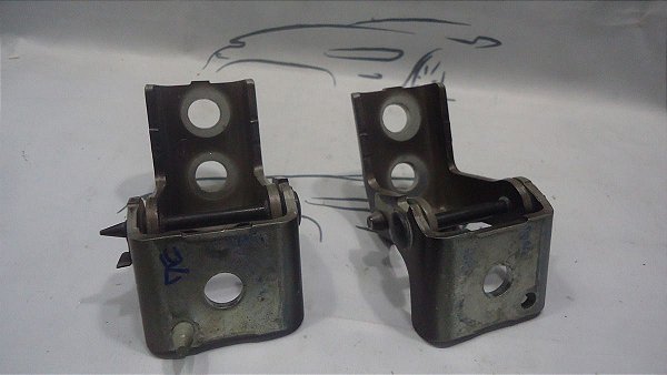 Par Dobradiça Porta Diant Esq Motorista Peugeot 2008 15 A 17