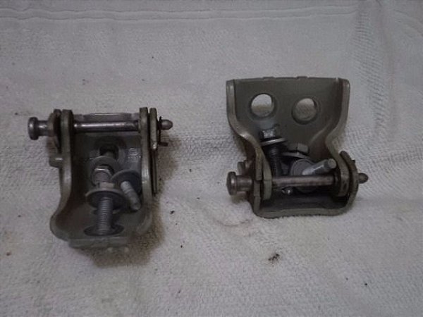 Par Dobradiças Porta Diant Dir Citroen C3 Mod Novo Tendance