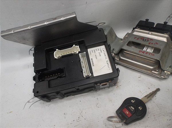 Kit Code Injeção Partida Completo Nissan Versa 2019/2020