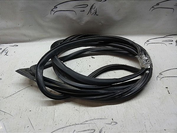 Borracha Contorno Porta Dianteiro Direito Nissan Kicks 19/20