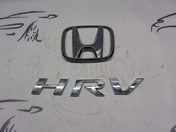 Kit Emblemas Traseiros Honda Hrv Hr-v 16 17 18