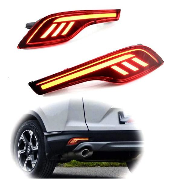Lanterna Neblina Parachoque Honda Crv Cr-v 17 18 19